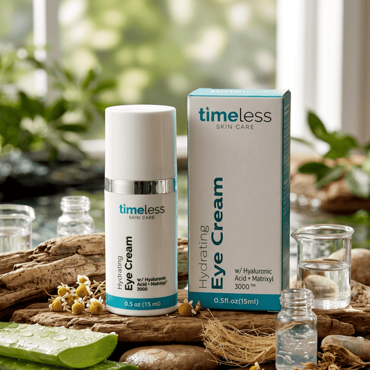 Timeless Hydrating Eye Cream 15ml | Matrixyl 3000 | AmiGlow NZ - AmiGlow